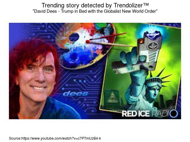 Virtualitizer's tweet photo. #DavidDees - Trump in Bed with the Globalist New World Order #YouTube #RedIce... https://t.co/7Bemu2tfXs https://t.co/ZUmP2izFVv