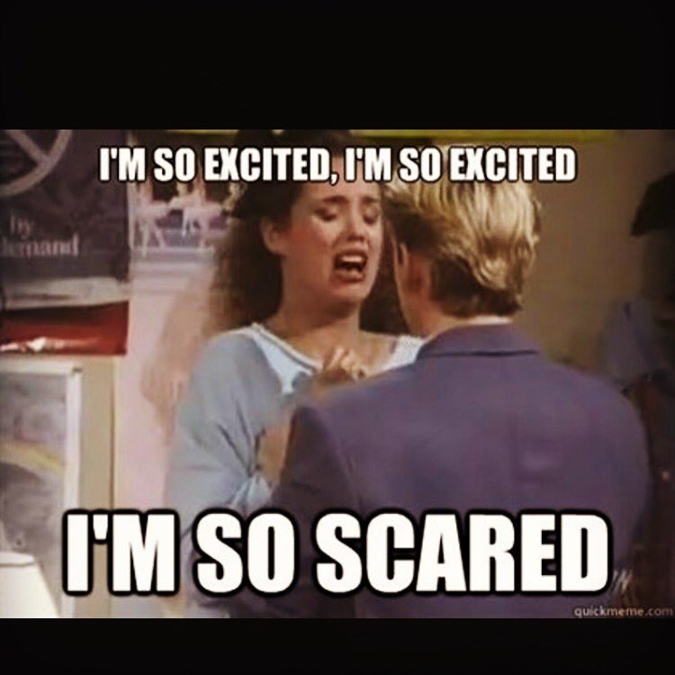 My feelings about heading into tonight's first baseball game of the season ... 🙈😜⚾️ #ULSPL #whatisoffseasontraining