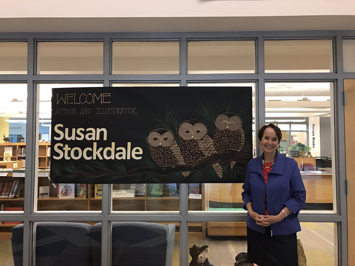 PapillonIvey's tweet photo. Thank you to author @susan_stockdale for visiting us today @TheLovettSchool #fantasticflowers https://t.co/Ax90LuVJNp