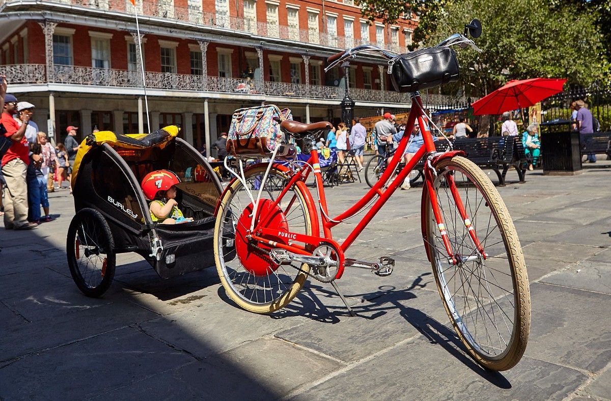 Superpedestrian's tweet photo. New Orleans is a beautiful city, full of life, color, and, of course, music. #FollowTheRedWheel https://t.co/nK19eEymdY
