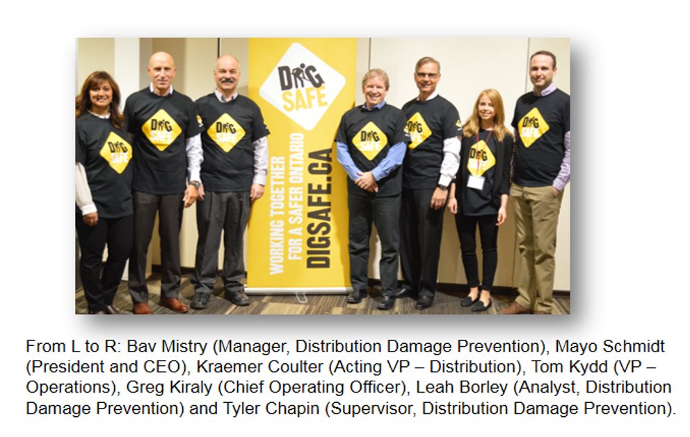 Orcga On Twitter Thanks To The Hydro One President Vps And Damage Prevention Team For Supporting Digsafe