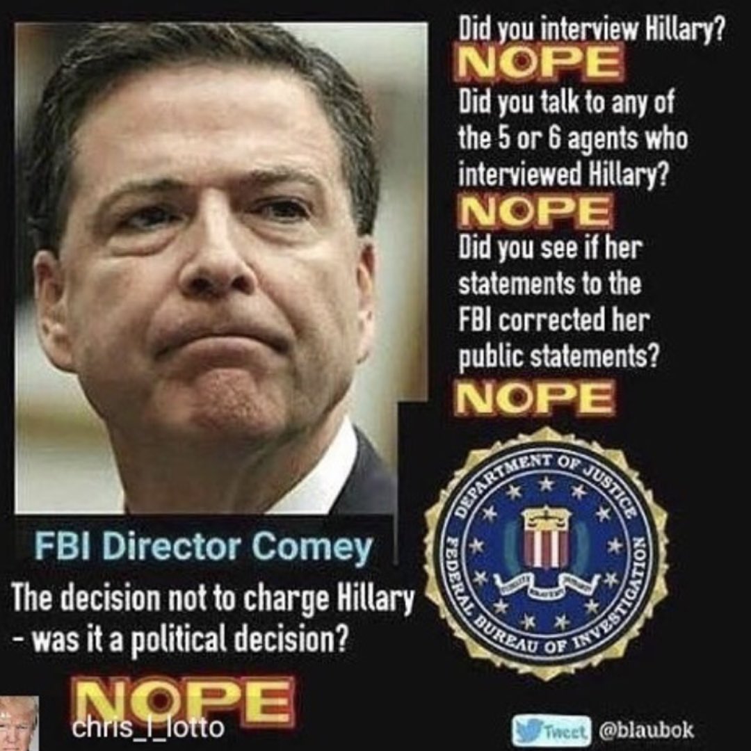 AMErikaNGIRLLL's tweet photo. #Comey Lied to #Congress ⚠️

💥#DcSwamp of Corruption Flourished💥

Allowed HCAides Destroy Computers+
Gave Immunity🚫 https://t.co/2LyIWM32Sp