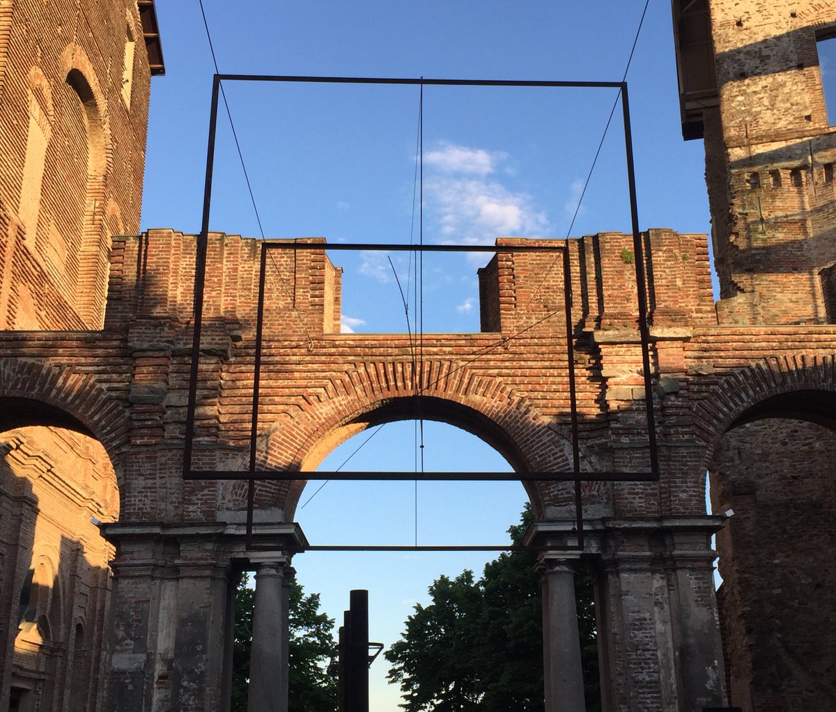 Tra barocco e contemporaneo: oggi si va al #castellodirivoli #centroguidetorino #visiteguidate #artecontemporanea