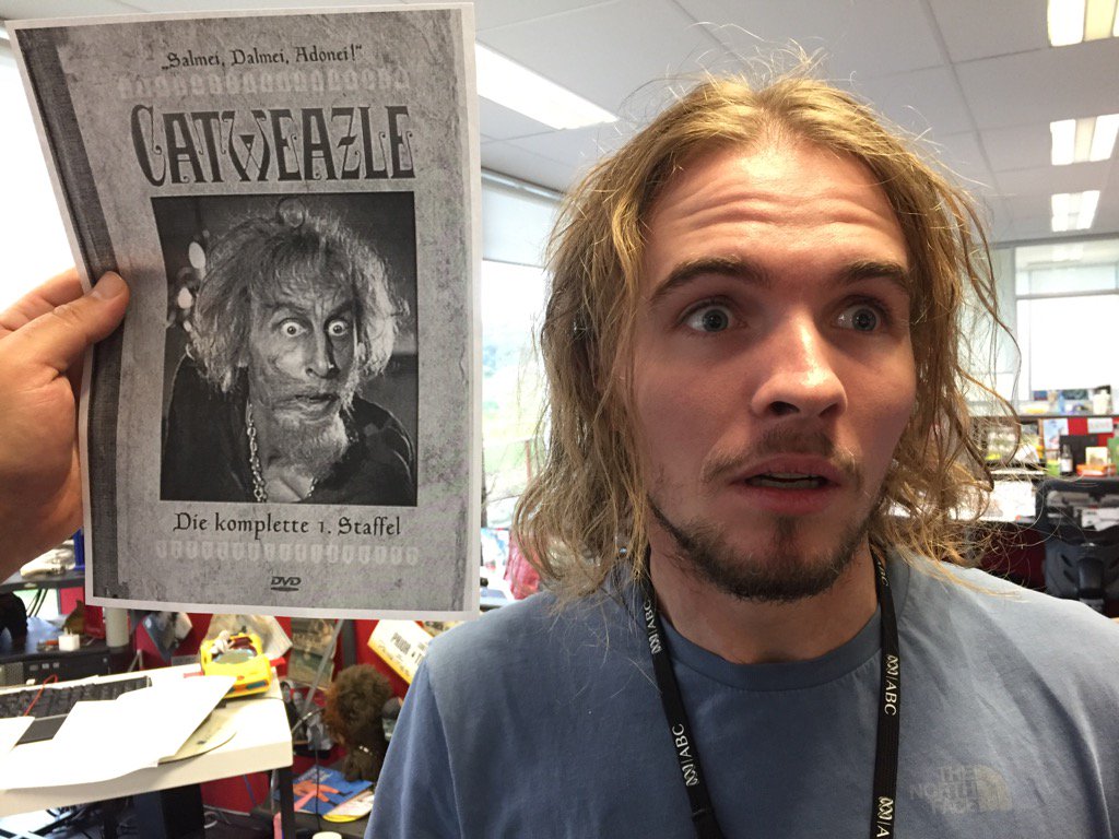 Investigating rumours <a href="/prosserdaniel1/">Daniel Prosser</a> is starring in a remake of this '70's #tv show #Catweazle <a href="/abcsunshine/">ellie_e</a>