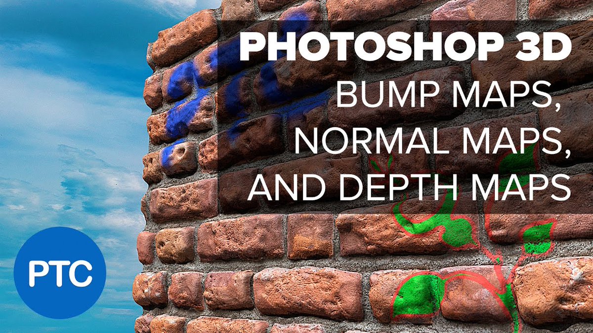computervids's tweet image. (#Photoshop 3D - Understanding Depth Maps, Bump ...) - #Adobe #BumpMaps #CC #CS6 #DepthMaps #Design #Graphic #Help-computervids.net/photoshop-3d-u…