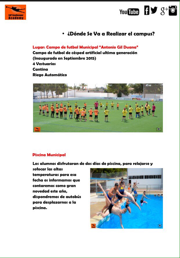 edpgoalkeeper's tweet photo. 👉🔴 Dossier III Campus Tecnificacion de porteros.  #edpgoalkeeperacademy https://t.co/Mkgi04dyrr