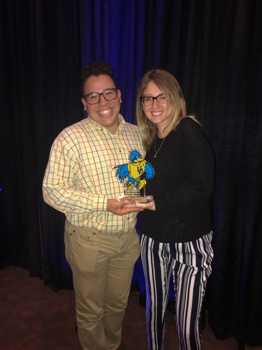 BlueHenRichard's tweet photo. So excited all of our hard work paid off. @udressmag's Fall Fashion Event won the YoUDee Leadership Award for the best large scale event. https://t.co/10M7C98JUe