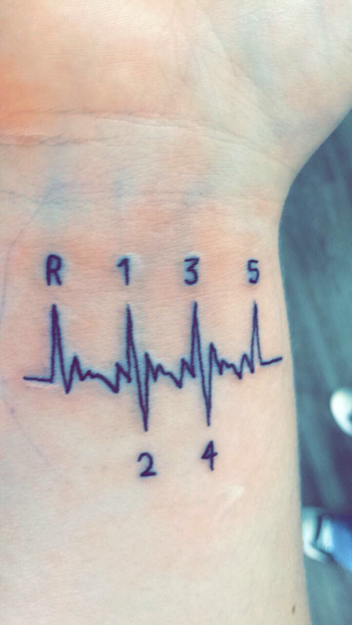 Heartbeat tattoo #heartbeat #heartbeattattoo #tattoo #tattooartist  #tattoogirl | Instagram