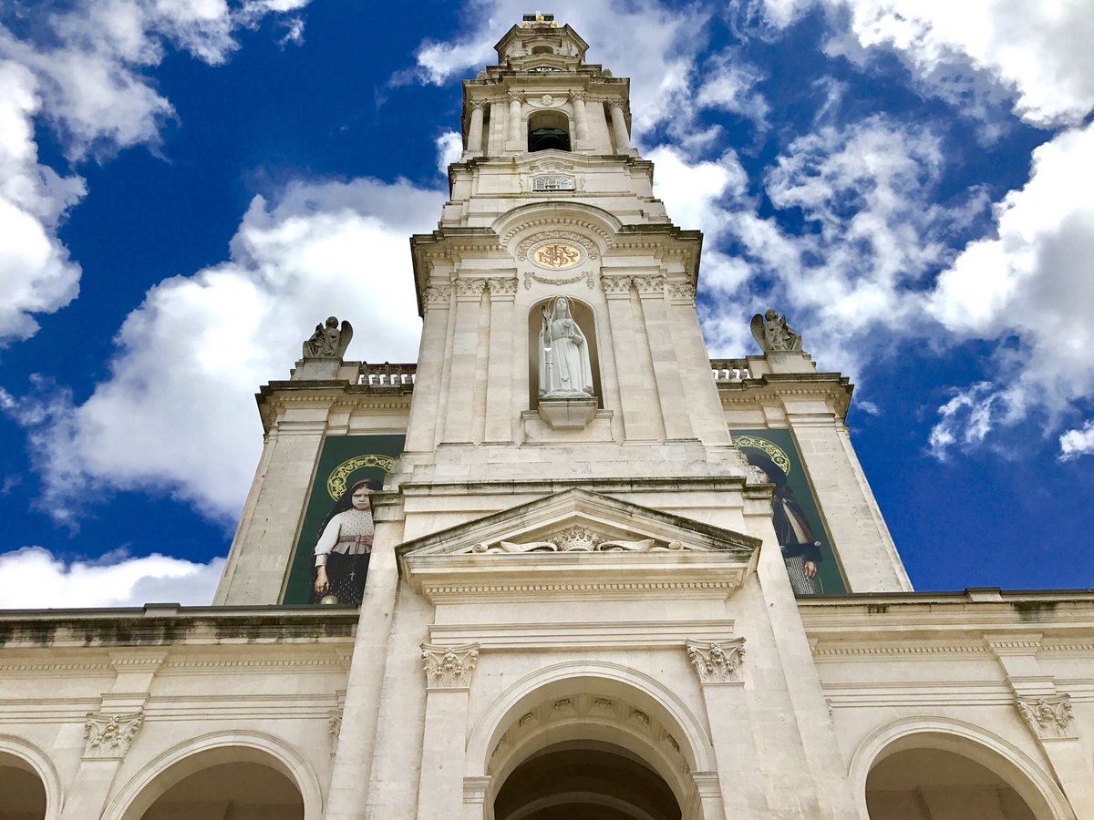 myDestinative's tweet photo. Day 5 of 6 in Lisbon Portugal: Day trip to Fatima. We found the whole city in preparation for tomorrows visit of the Pope #travel #citytrip https://t.co/oVAfZ6DOLk