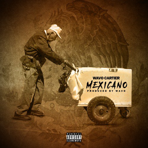 TheThizzler's tweet image. San Jose's @WAVOCARTIER is a proud Mexicano on his latest release:
bit.ly/2q78JFd