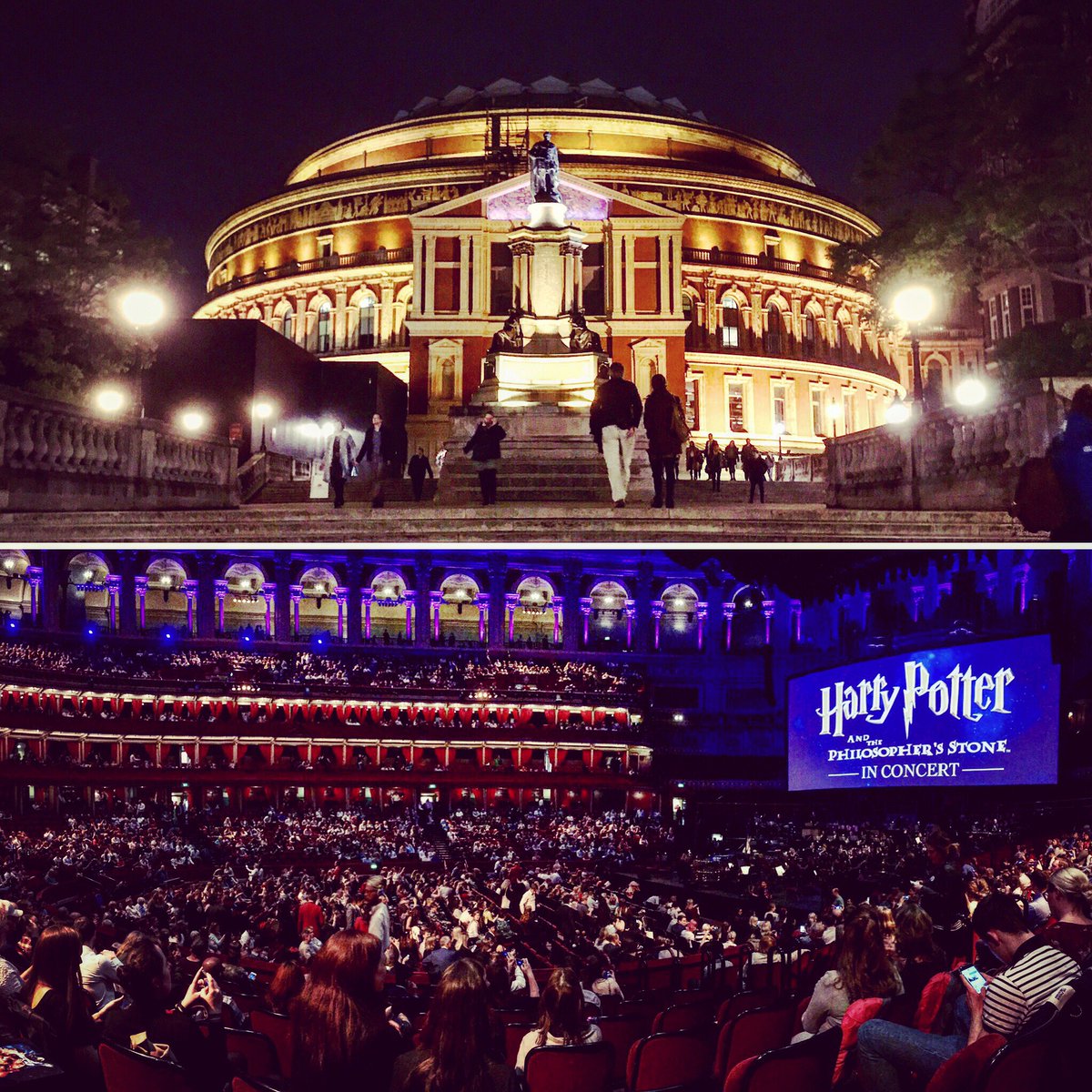 alirobertson93's tweet photo. Great evening at @RoyalAlbertHall thanks to @rpoonline and #CineConcerts #JustinFreer ��� #HarryPotterInConcert https://t.co/coIq2Xx2FE