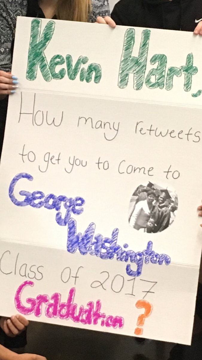 PitsakisClass's tweet image. @KevinHart4real how many retweets 2 get u 2 come to ur alma mater's graduation? Name ur number and we'll get to WORK! #hardwork #rolemodel