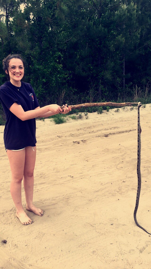 So I killed my first snake today😏🐍