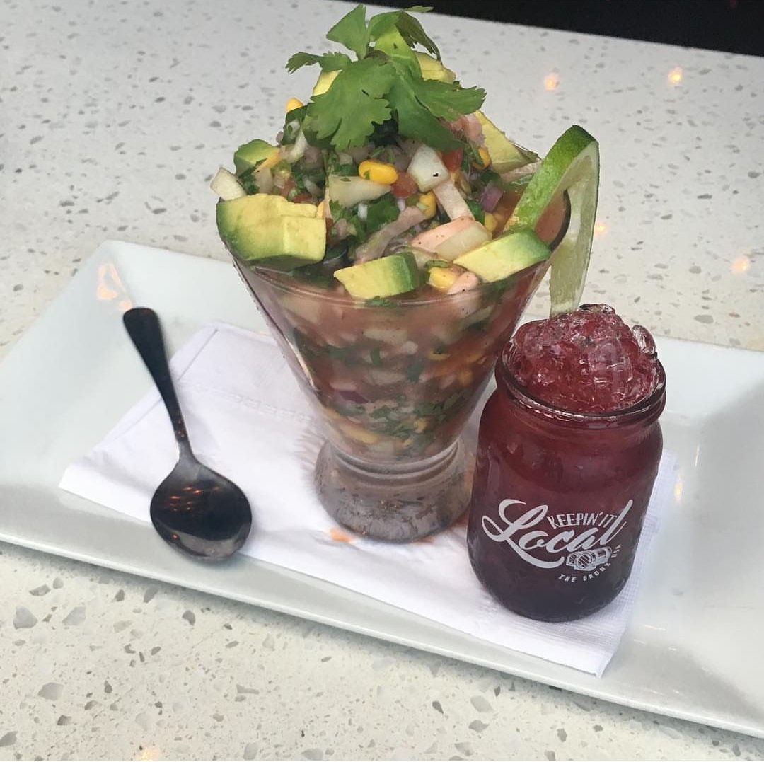 iblogNYC's tweet photo. #BronxDraftHouse is serving up some yummy #ceviche today! #beergarden #foodie #foodblogger #nyblogger #iblog #NYC #Bronx #bronxweek2017 https://t.co/pkVgHVIado