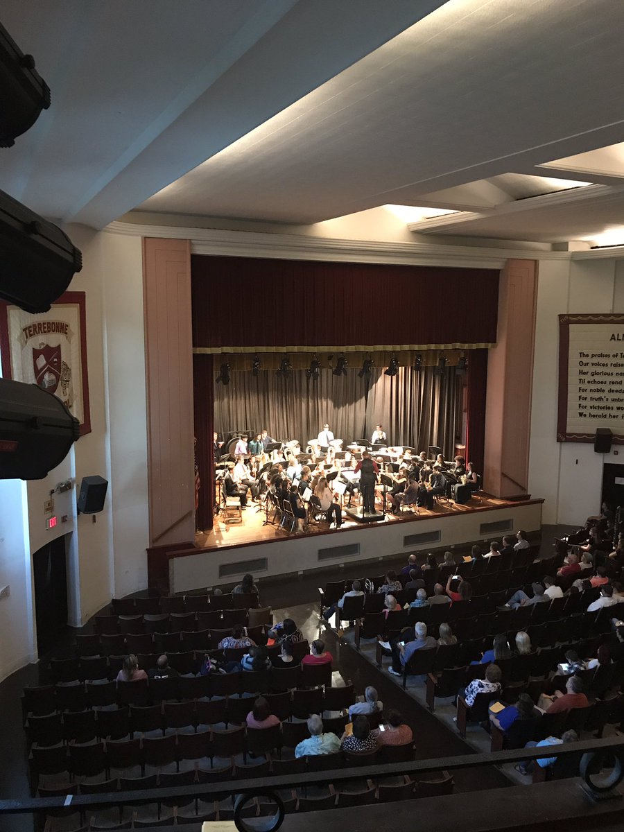 THSTPSD's tweet image. THS Concert Band playing at Spring Concert 2017