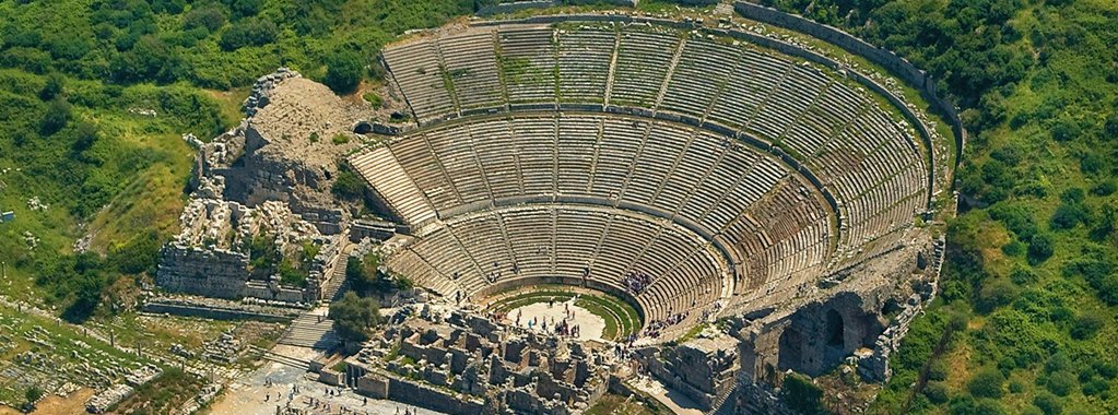 archaeologyart's tweet photo. Great theater of #Ephesus https://t.co/7nwYLKWuM1