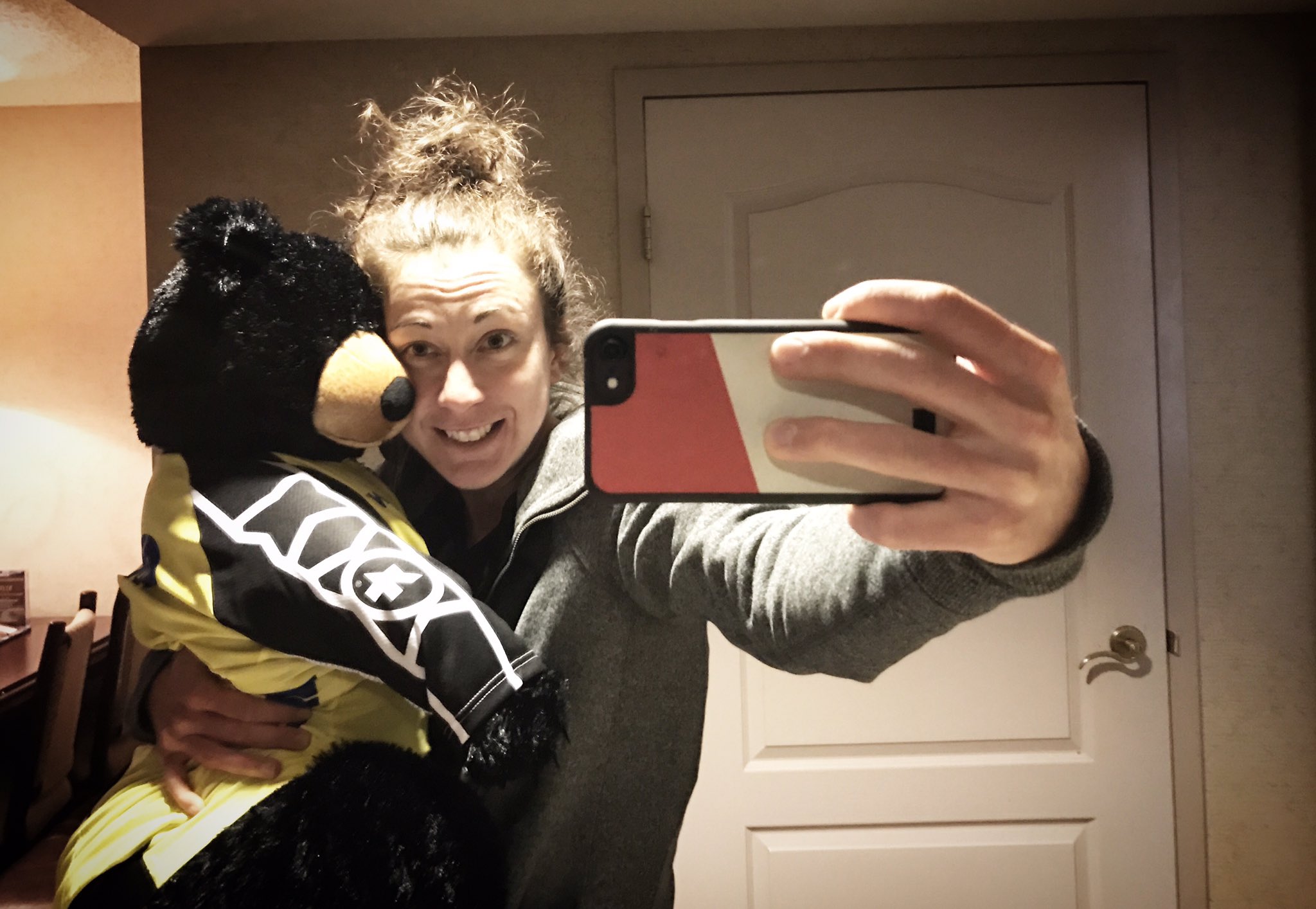 кристя и медведь