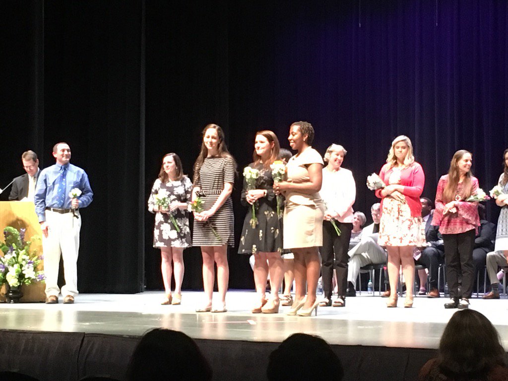 FunCulbreth's tweet photo. Congratulations to Terra Hodge, one of the CHCCS honor teacher of the year! https://t.co/NTfP5ldX8g
