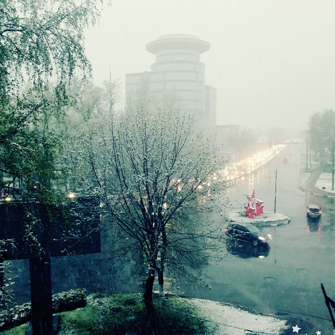 fenechka001's tweet photo. Наконец-то пошёл снег❄. Как раз к концу мая собиралась шубу достать☃. #прогнозпогоды #ничегонеобычного #простоснег #снегвмае #апочем��быинет https://t.co/6MMo4WcqUA