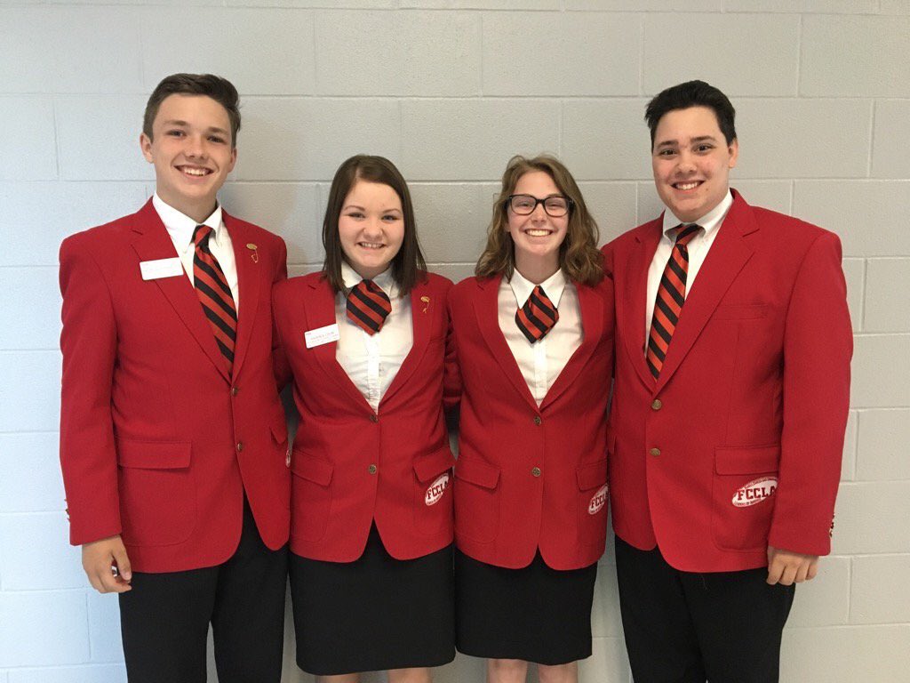 FcclaOtsego's tweet photo. We are proud of our state officers! Andrew Richardson- Ohio FCCLA President. Erin Agan- Ohio FCCLA First Vice President. https://t.co/Cv3exUCpXc