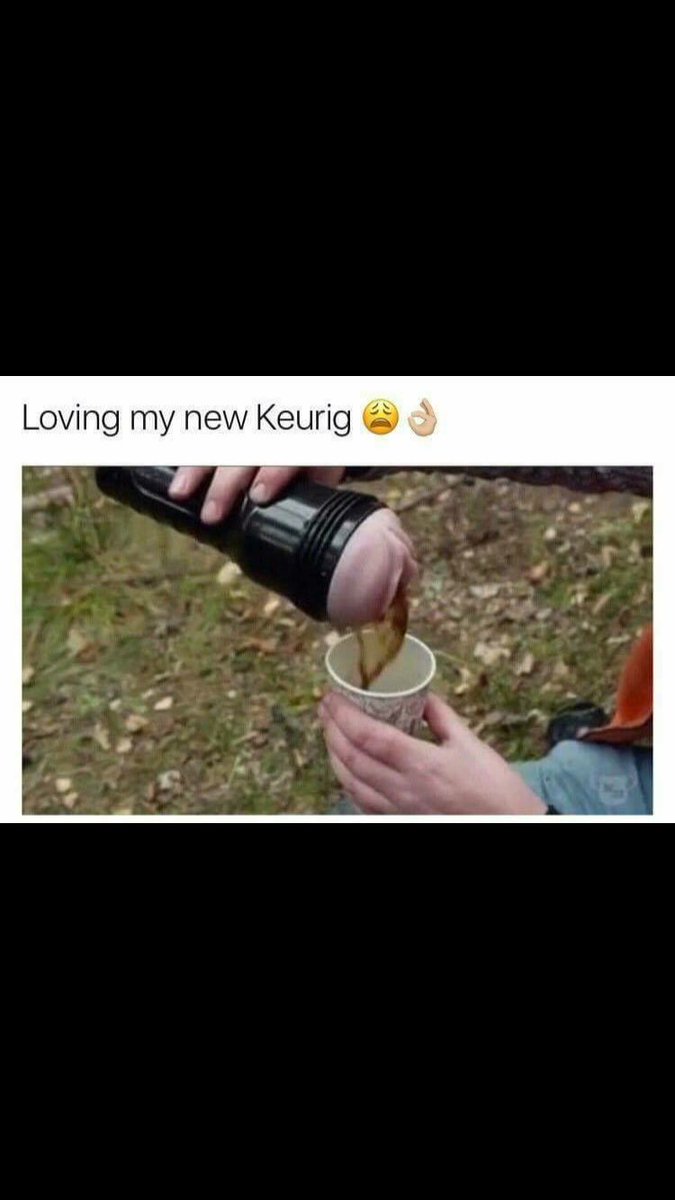 SavageTweetsUS's tweet photo. Loving my new Keurig 😩👌🏼 https://t.co/kTQZ7LwjMl