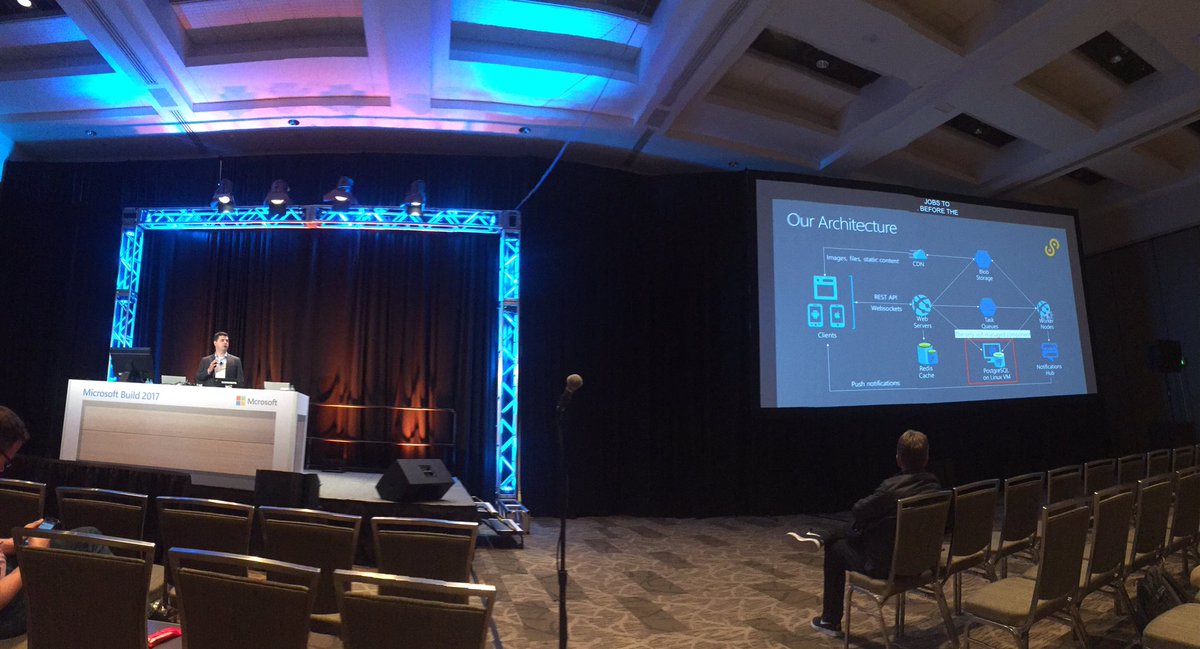 SaloniSonpal's tweet image. Customer @Credo360 #startup talks about managed #database service #AzureDBPostgres now part of their #architecture at #MSBuild