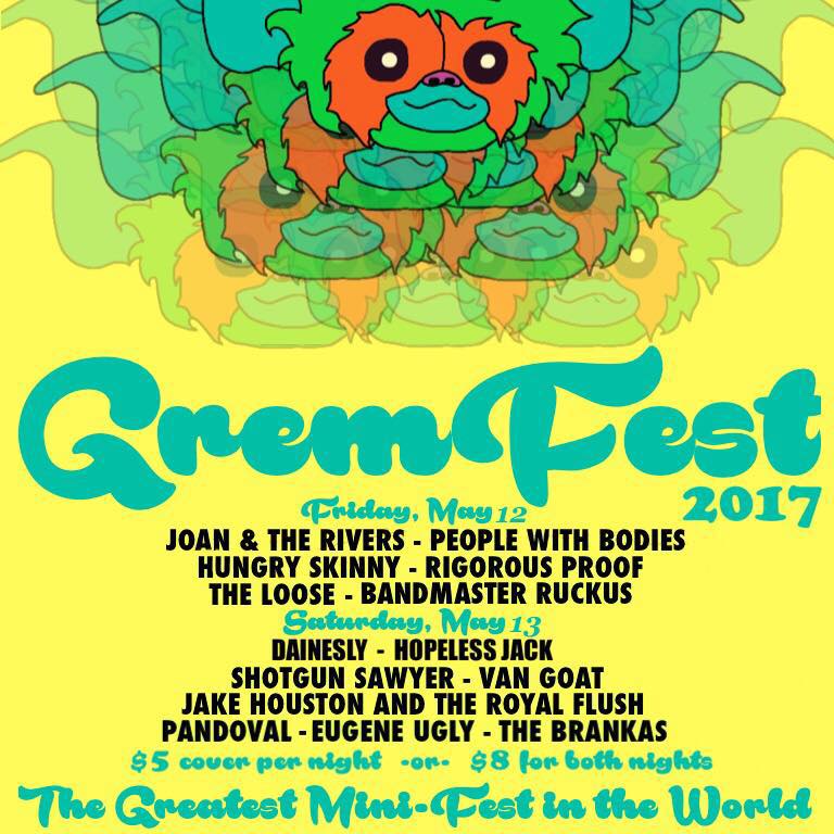 Gremfest '17 May12-13th in Reno! Biggest little rock fest featuring bands from Reno and CA. Here be info bit.ly/2pDLlLD #Gremfest17