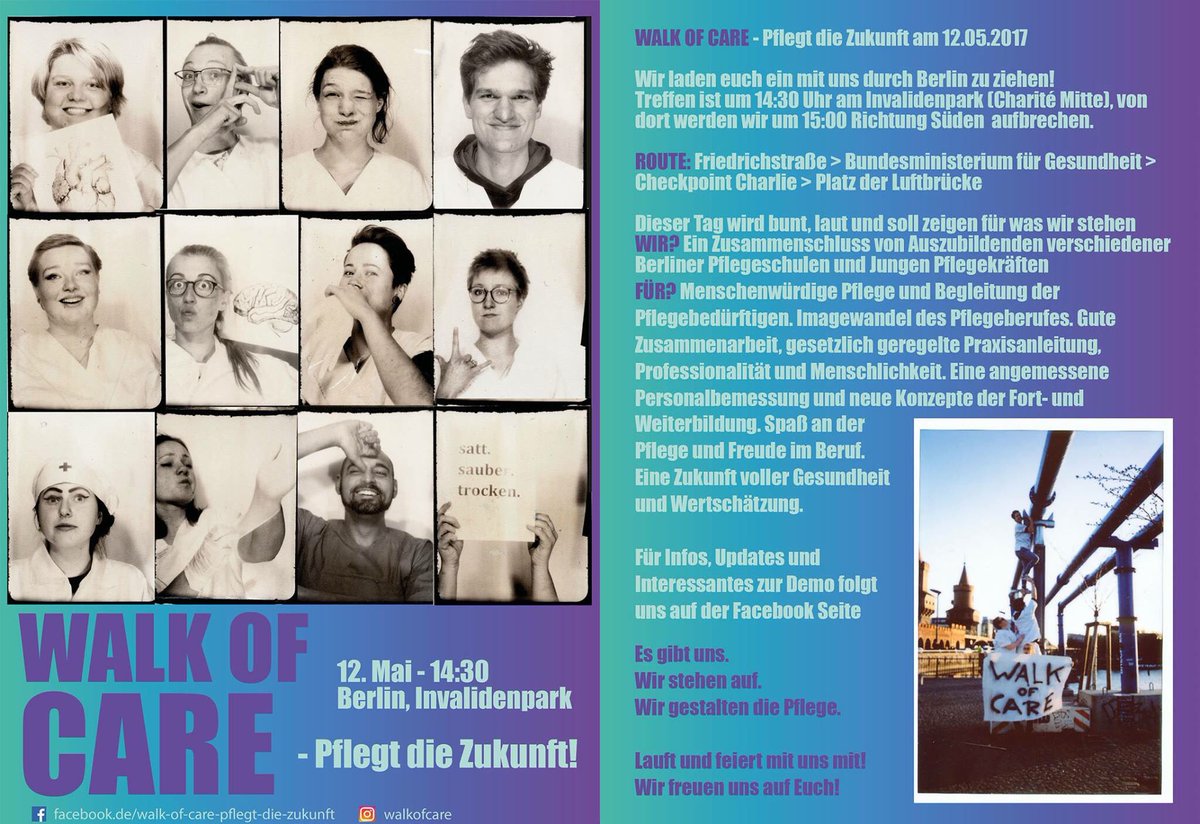 Nochmal alle Infos auf einen Blick #jungepflege #walkofcare #pflegtdiezukunft