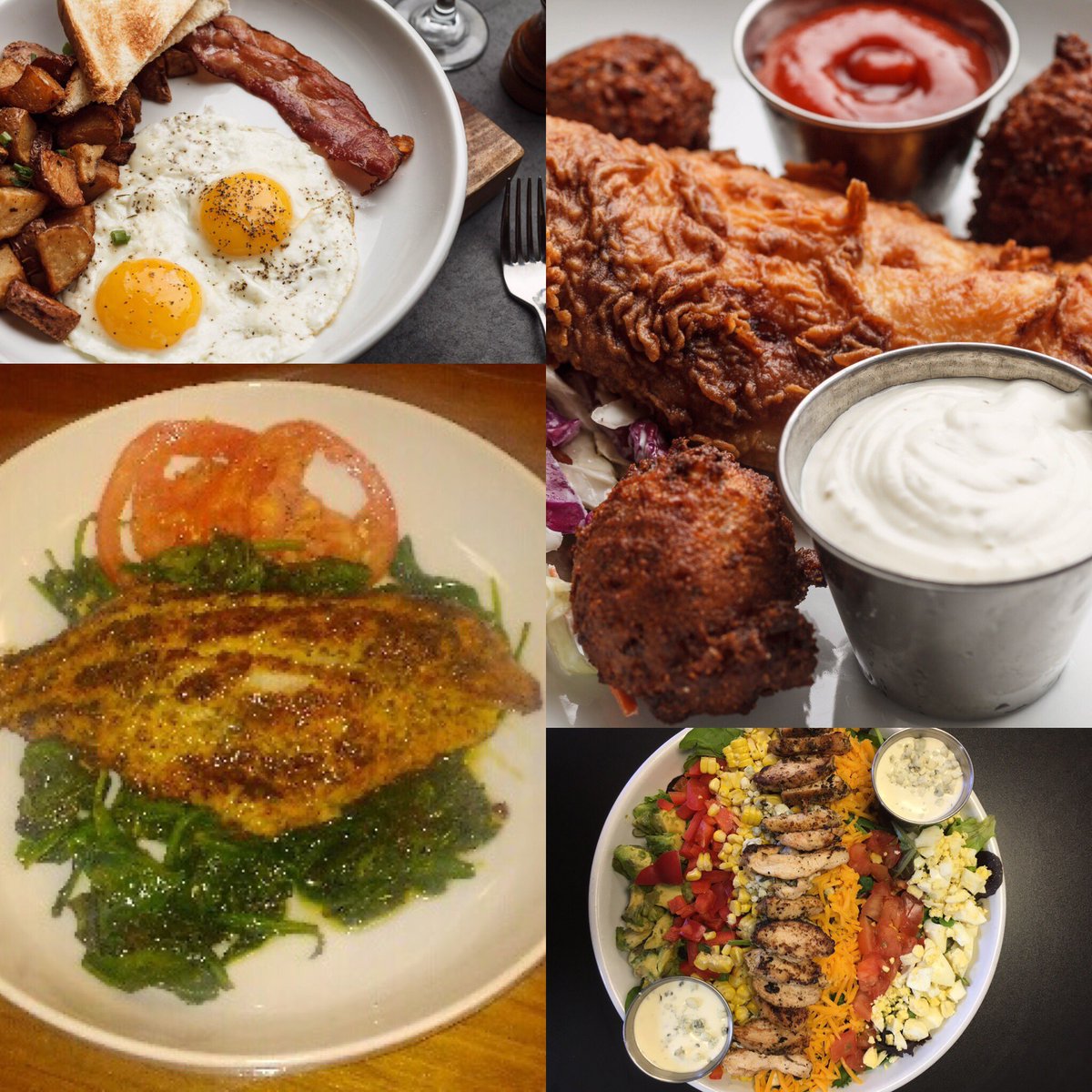 TheCheezyCajun's tweet photo. Friday is Fried Fish but we have Breakfast starting at 8am! Plus specials of Grilled Fish too! Come on down! #eatenpath #followyournola https://t.co/T6ktKtS455