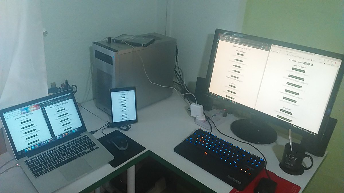 hj_chen's tweet image. sigh...more screens would be nice
#webdev #crossbrowsertesting #crossostesting