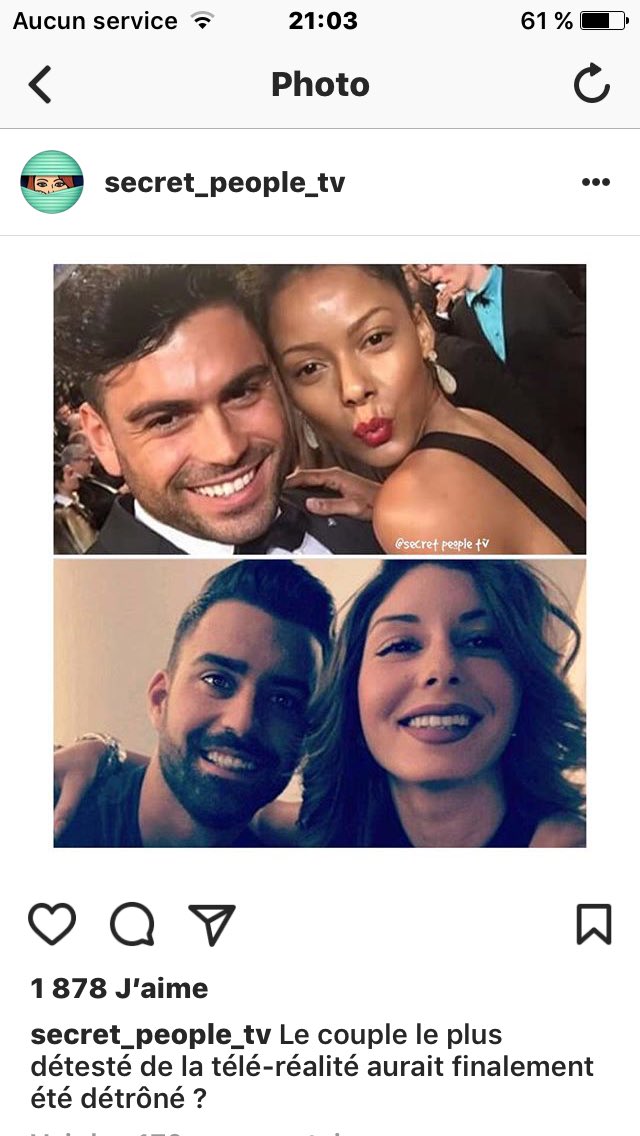 MaevaMarci's tweet photo. Je préfère LAAAAAARGEMENT Ricardo et Nehuda que les deux sous merde que sont Vincent et sarahpute #lesAnges9 #BoycottLesAnges9 #boycotQueijo https://t.co/OyAHIyK9IG