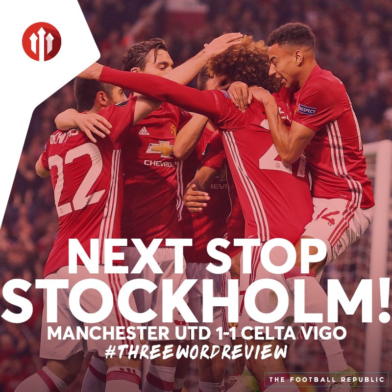 StretfordPaddck's tweet photo. Let's do it then! What's your #ThreeWordReview of last night's game?!
#MUNCEL #EuropaLeague #MUFC https://t.co/RlLxn1tnjx