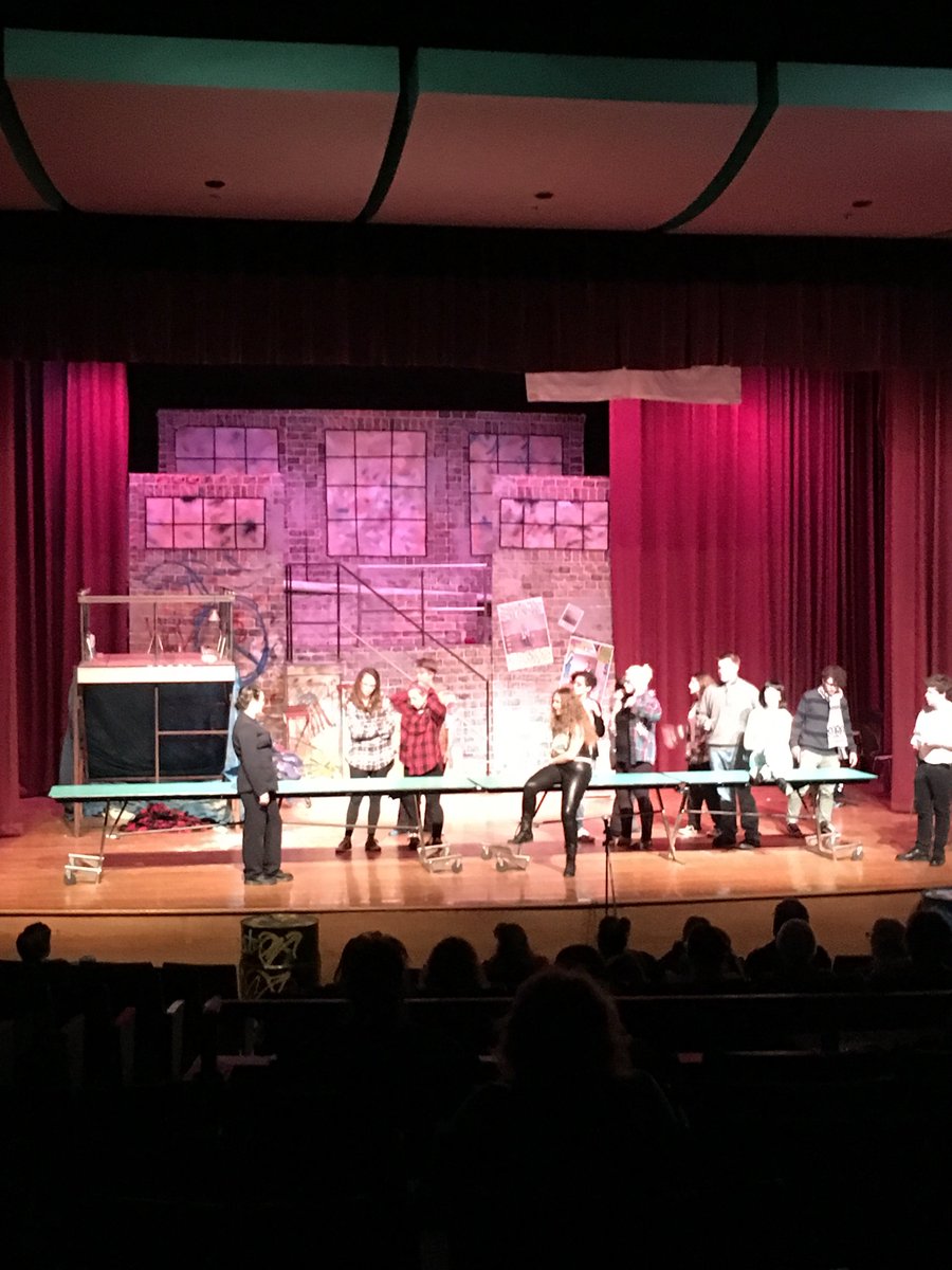 Congratulations to the Viking Theater Company on a great opening night production of Rent! There are two more shows;  Fri. and Sat. at 7pm.