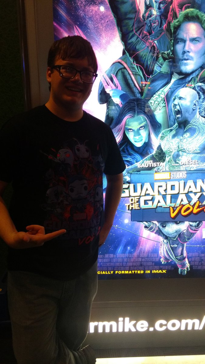 MrChandMan98's tweet photo. @SuperSleuthSean Yeah but I will do it again for extra measure #GOTGPopTee @funko https://t.co/HPaGkRYEtG
