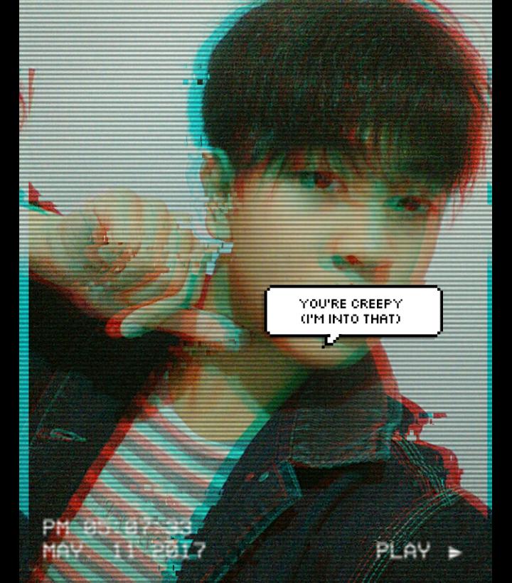 Yuuspresso's tweet photo. I DID SOME GLITCH EFFECT https://t.co/zYzpNxcNqT