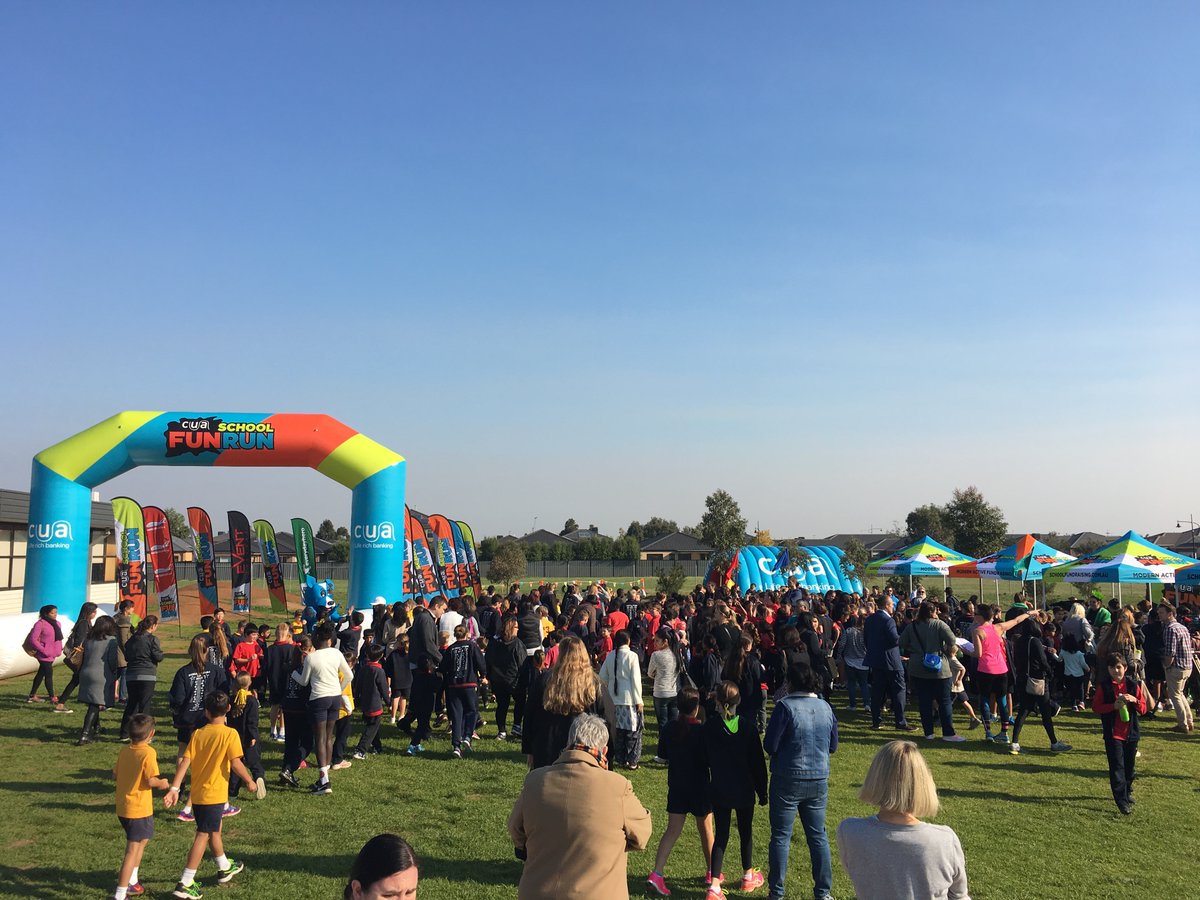 Our students at Stella Maris Catholic Primary School are getting ready for their CUA School Fun Run! #SCHOOLFUNRUN #CUACOMMUNITY