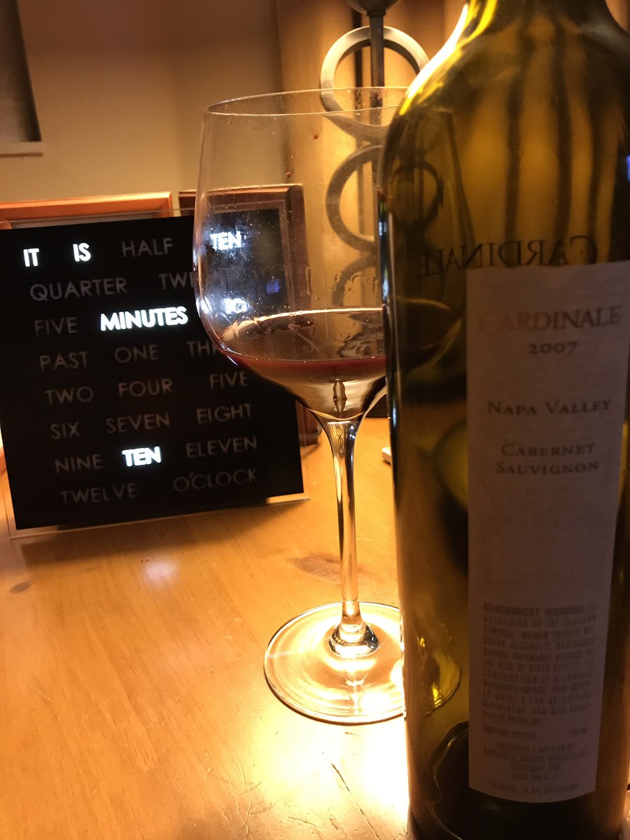 ericgpfeil's tweet photo. At the end of (yet another) stressful day, it's nice to enjoy a great wine. @CardinaleWinery @breakthrubevFL https://t.co/1PGm1nAgg0
