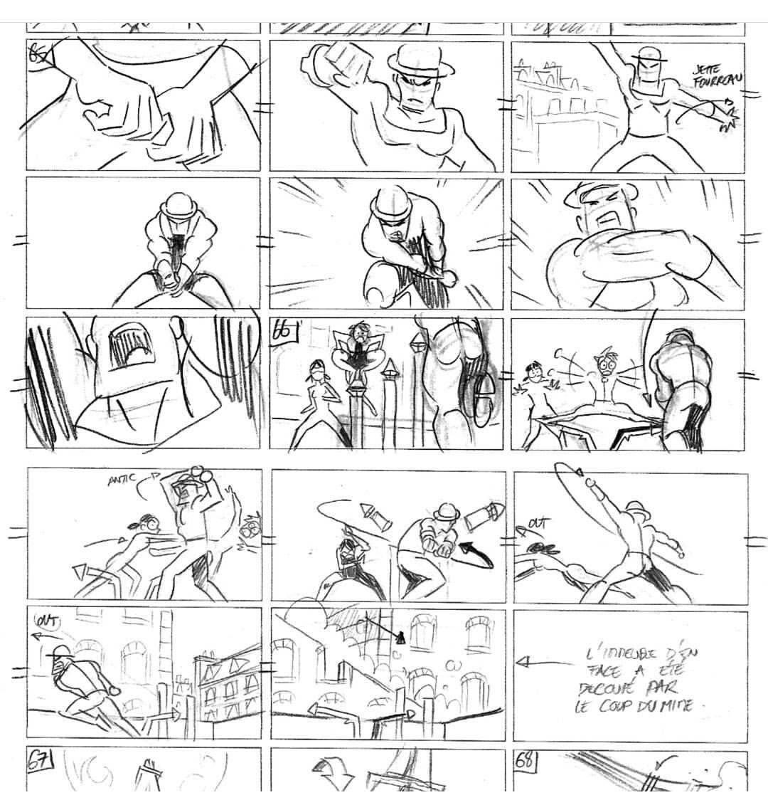 Thomas Astruc Storyboard Miraculous Ladybug