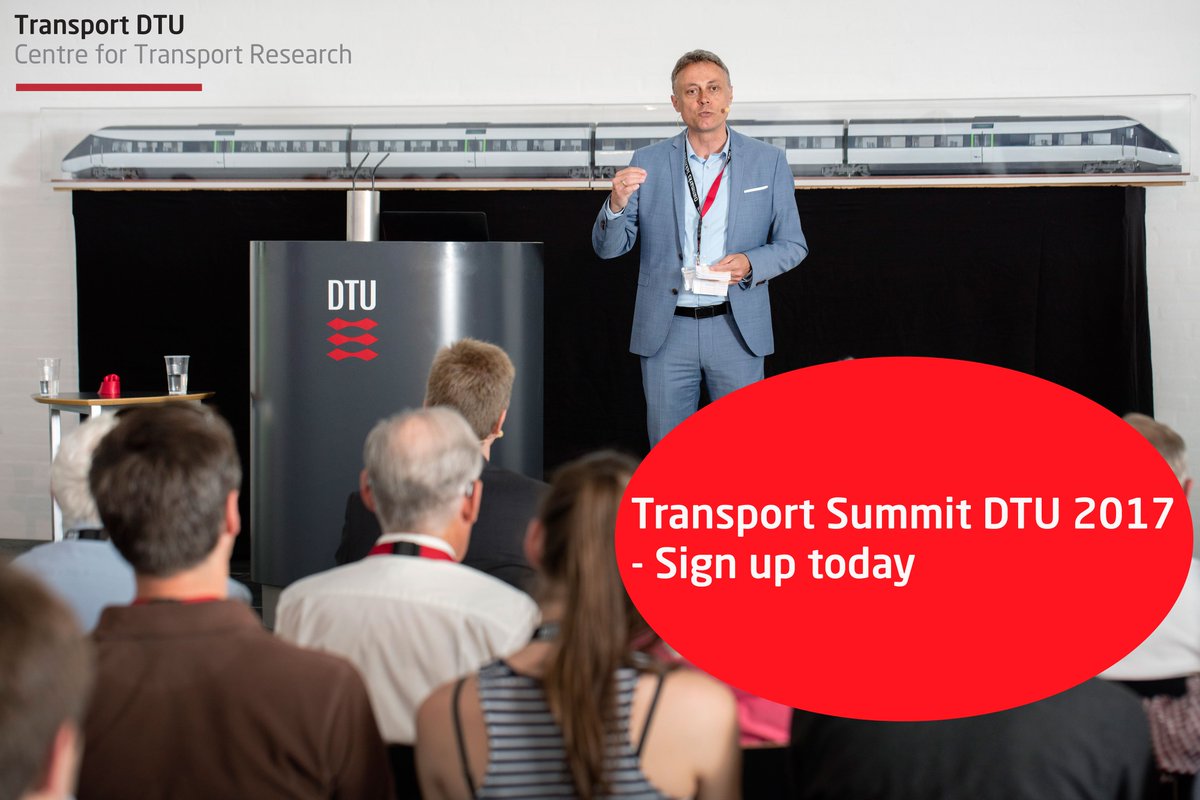 Transport Summit DTU 2017 - Vi gentager succesen og inviterer til årets Transport Summit på DTU lnkd.in/ddBN5Yv