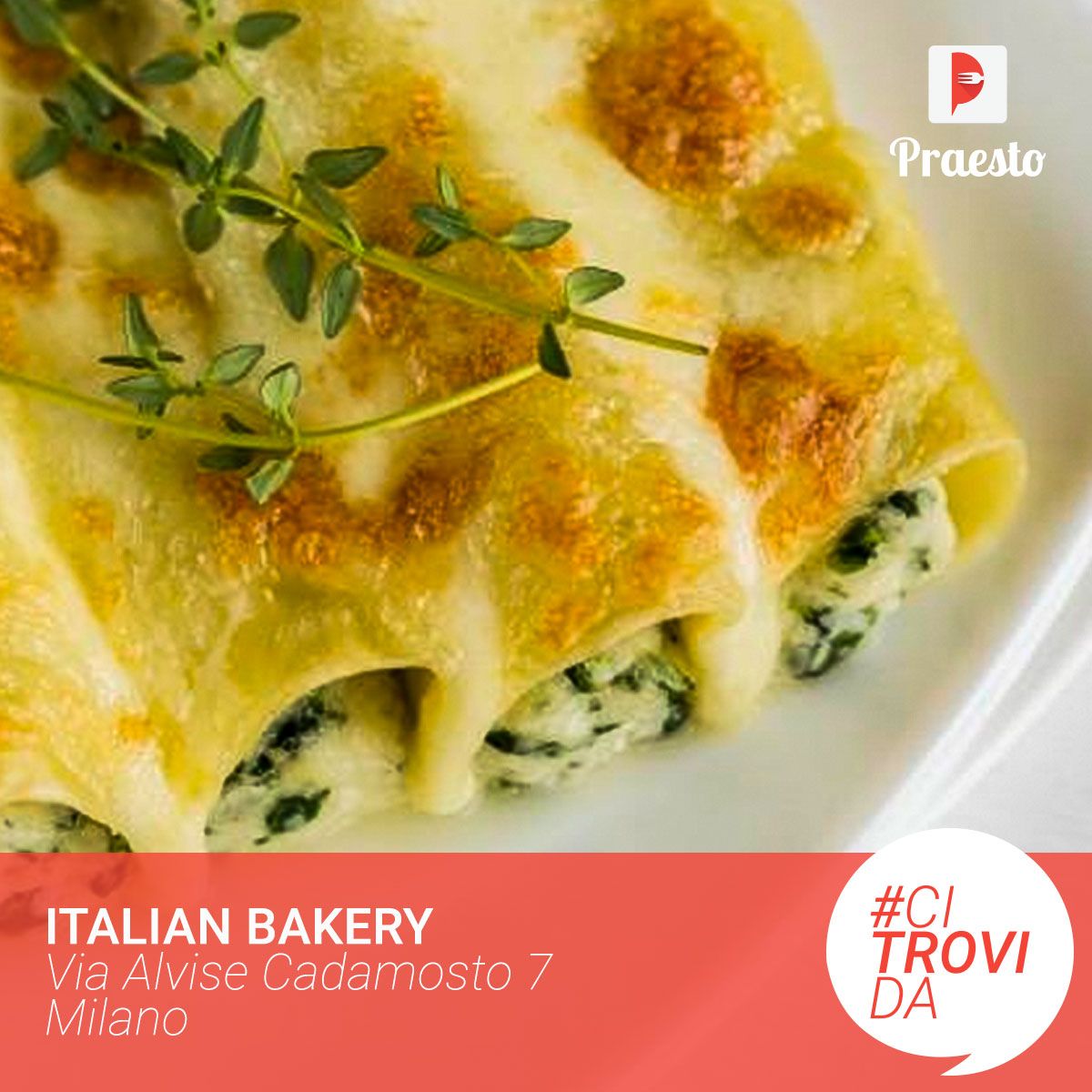 Praestoapp's tweet photo. #CiTroviDa
Da #ItalianBakery, addio file in pausa pranzo! https://t.co/OpzpoV6vAw