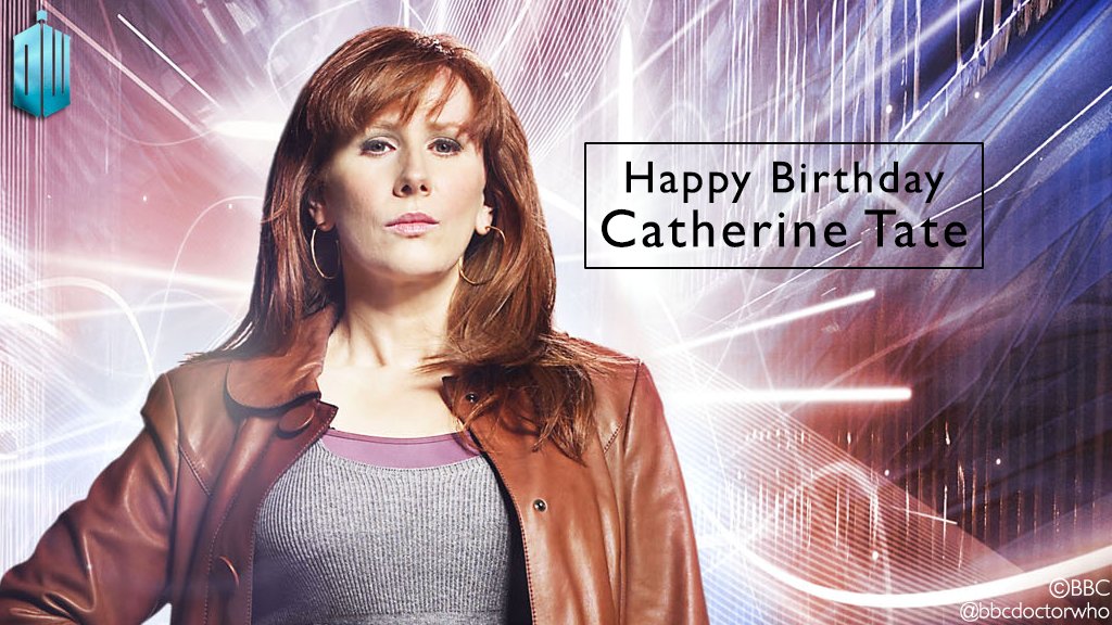 Happy birthday, Catherine Tate!  