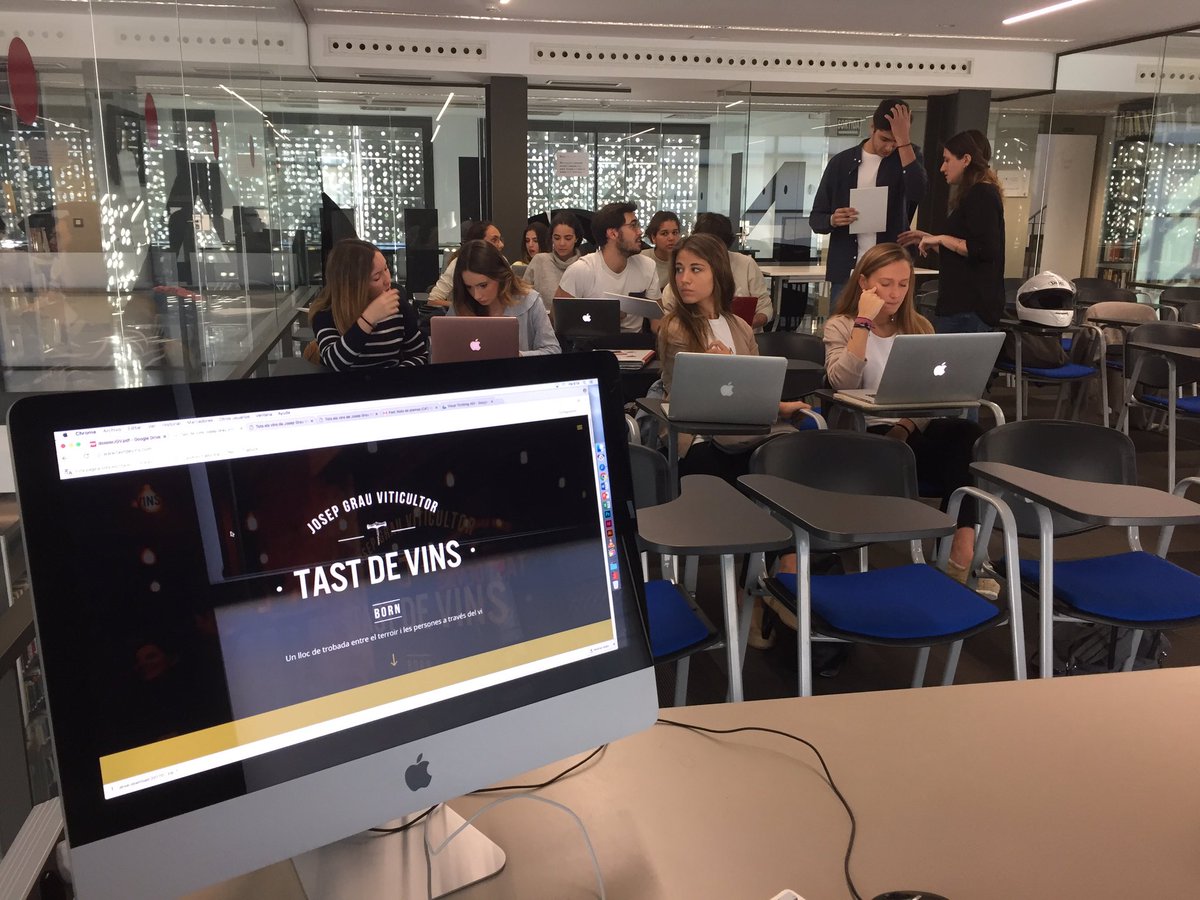 jgrauviticultor's tweet photo. Avui som a @BlanquernaFCRI veient com els alumnes han treballat la #creativitat d #tastdevins #ElBorn #visualthinking @domontsant #vicatalà https://t.co/ajotnfJc5z