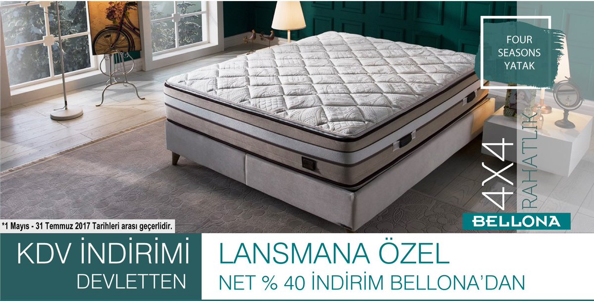 bellona's tweet photo. Dört mevsim yenilik, dört mevsim rahatlık… #dortmevsim #yatak #lansmanaozel #indirim #bellona Detaylı Bilgi İçin: https://t.co/NzQGtDQkHi https://t.co/KBjKZhCX03