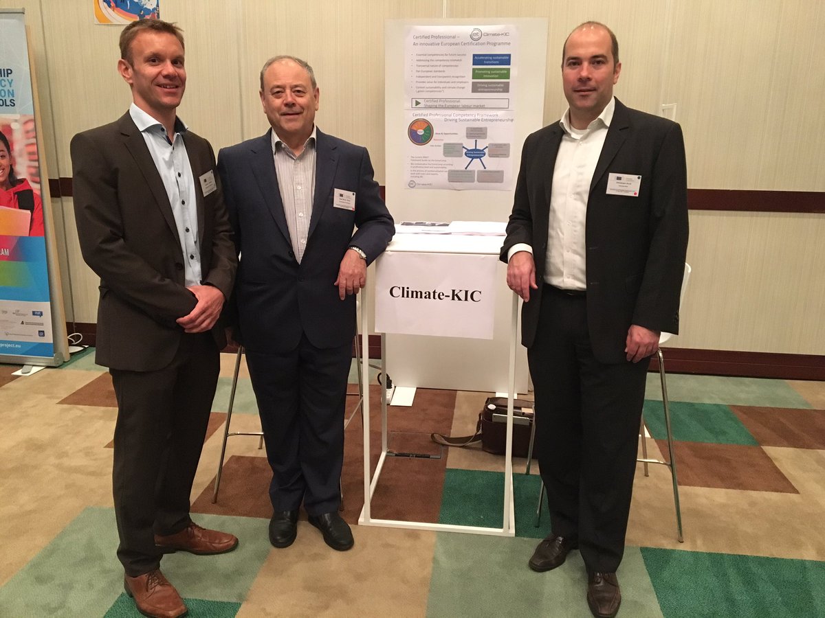 ChristophAuch's tweet photo. @ClimateKIC joining #EntreComp stakeholder conference today. Looking forward to inspiring discussions! Driving sustainable entrepreneurship! https://t.co/1FDZI4f61h