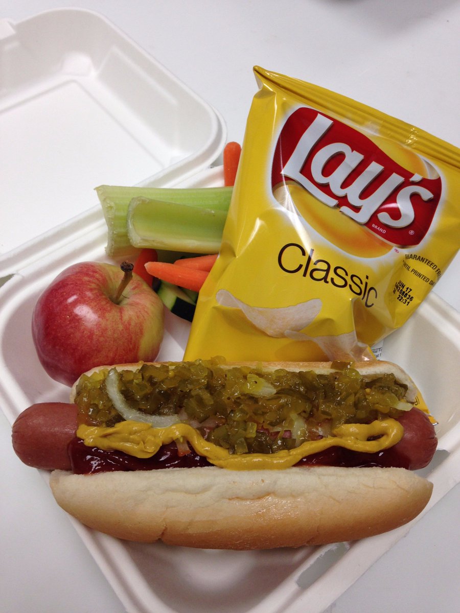 SAASFoodService's tweet image. Lunch Friday 5/12 - Hot Dogs, Potato Chips, Veggies and Dip, Apples - Vegetarian/Gluten Free Available