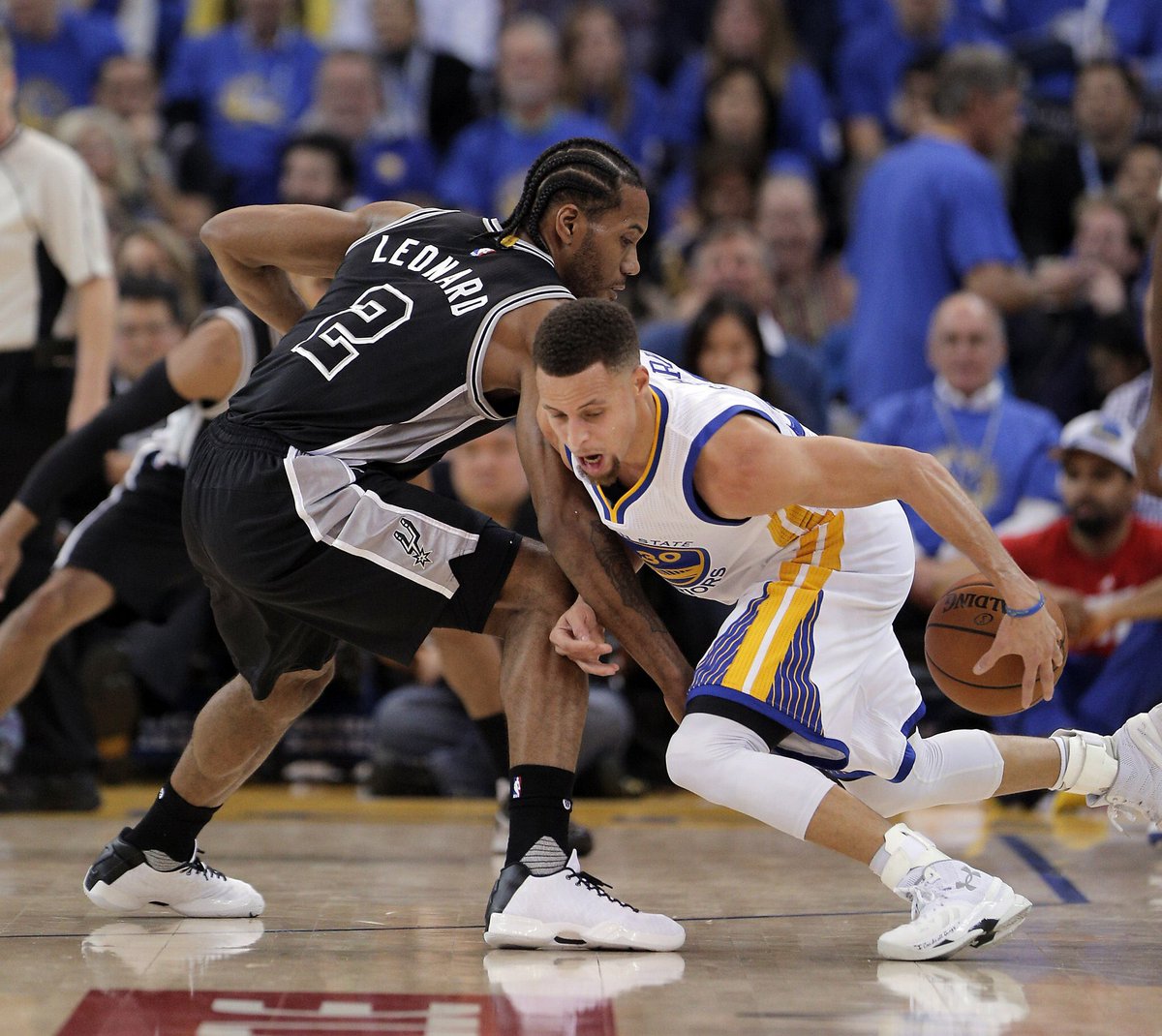 SPORTalkDubs's tweet photo. Dubs will face the Spurs in the Western Conference Finals. Game 1 on Sunday at 12:30 PT on ABC
#DubNation https://t.co/1OjT3eAybM