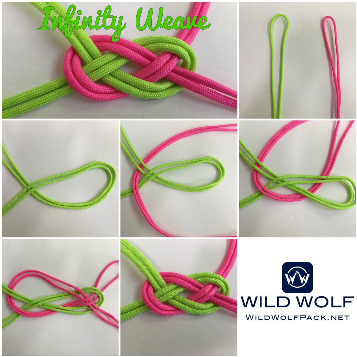 Paracord Infinity Knot - How to Instructions
buff.ly/2px5Zx3

#paracordknot #paracordprojects #paracordnecklace #wildwolfparacord