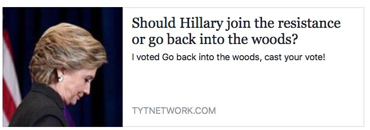AmirAminiMD's tweet photo. The real #Resistance began long before Trump became POTUS-and HRC can't be part of it because, frankly, she is part of what we're resisting. https://t.co/Vy8dedhOf4