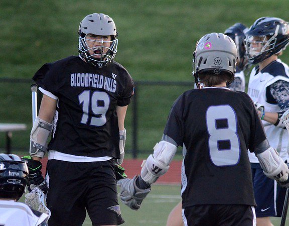 MIPrepZone's tweet photo. BOYS LACROSSE: Bloomfield Hills rallies in the fourth to end South Lyon Unified's win streak (w/PHOTOS) https://t.co/zzIivfdApe https://t.co/13WPN5jlLI