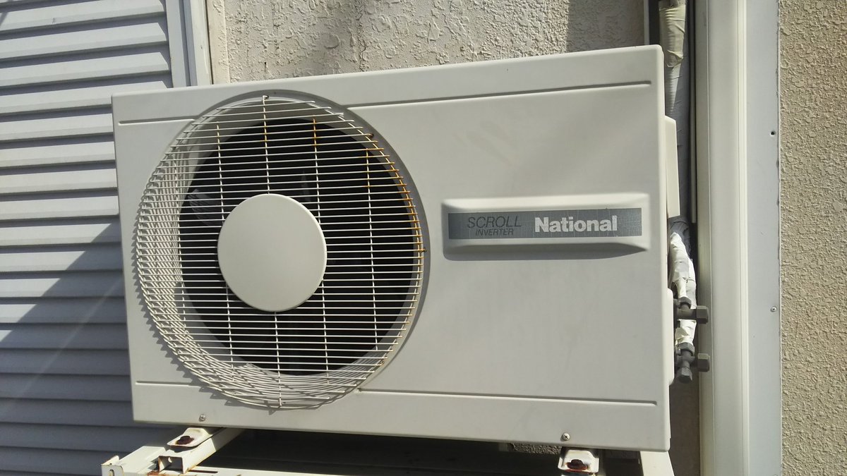 ナショナルエアコン室外機 1991年製XGシリーズ #室外機